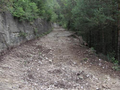 Strada prima del lavoro...